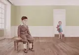 Loretta Lux, The Green Room, 2005, Dye destruction print, flush-mounted