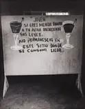 Vladimir Sersa, Letreros que se ven, circa 1979, Gelatin silver print