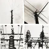 Jorge Ortiz, Cables, 1977, Four gelatin silver prints