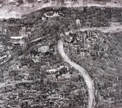 Sohei Nishino, Shanghai from Diorama Map, 2004, Archival pigment print, flush-mounted