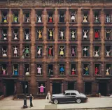 Ormond Gigli, Girls in the Windows, New York City, 1960, Chromogenic print, printed later