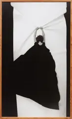 Helena Almeida, Ponto de Fuga (Vanishing Point), 1982, Gelatin silver print, flush-mounted