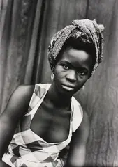 Untitled by Seydou Keïta, 1952-1955, Gelatin silver print, printed 1996, sold Nov 2017