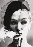 William Klein, Smoke + Veil, Paris (Vogue), 1958, Gelatin silver print, printed later