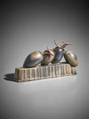 Pierre Bayle, 'Quatre Olives', 1990, Earthenware, terra sigillata technique