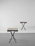 Jean-Michel Frank, Pair of rare side tables