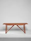 Ejner Larsen and Aksel Bender Madsen, Rare desk, circa 1957, Teak, Brazilian rosewood