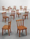 Axel Einar Hjorth, Set of twelve chairs, from the 'Utö' series