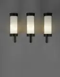 Studio B.B.P.R., Set of three large wall lights, designed for the Mediolanum Cinema, Milan
