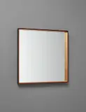 Fontana Arte, Mirror, model no. 1928, circa 1956, Mirrored glass, coloured mirrored glass, painted metal