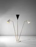Giuseppe Ostuni, 'Trittico' adjustable standard lamp, model no. 339