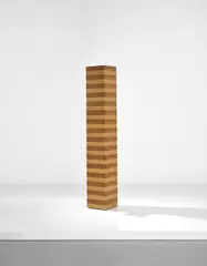 Shigeru Uchida, 'Come Shine' chest of drawers, from the 'Furniture as Remembrance' series, 1991, Oak, oak-veneered wood, walnut, walnut-veneered wood