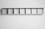 Maarten van Severen, Wall-mounted shelf, model no. K7V90, designed 1990, Aluminium