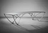 Joris Laarman, Important 'Bridge' table, 2010, Aluminium, tungsten carbide