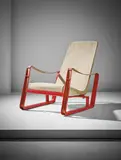 Jean Prouvé, Important 'Cité' armchair, from Jean Prouvé's private collection