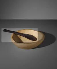 Spoon by Alexandre Noll, circa 1950, Ebony, offered Sep 2017