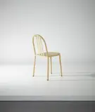 Robert Mallet-Stevens, Stacking chair, designed 1928, Painted tubular steel, painted steel painted plywood, rubber