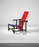 Gerrit Rietveld, 'Red-blue' armchair