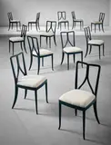 Guglielmo Ulrich, Set of twelve dining chairs