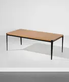 Osvaldo Borsani, Coffee table, model no. T61/b, designed 1957, Painted steel, walnut, oak