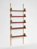 Osvaldo Borsani, Wall-mounted modular bookcase, model no. E60