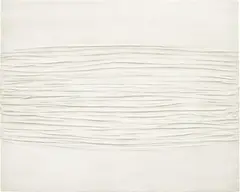 Piero Manzoni, Achrome, 1958, kaolin on canvas