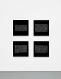 Joseph Kosuth, North, East, South, West (From Art as Idea as Idea), 1967, offset print on vinyl, in four parts