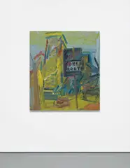 Tower Blocks Hampstead Road by Frank Auerbach, 2007, oil on canvas, offered Feb 2016