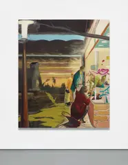Neo Rauch, Gold, 2003, oil on canvas