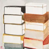 Zhang Enli, A Pile of Boxes, 2009, oil on canvas