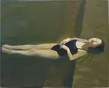 Liu Xiaodong, Relaxing in Water, 1999, oil on canvas