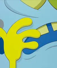 Kaws, Untitled, 2013, acrylic on canvas