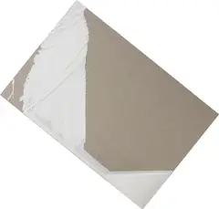 Analia Saban, Decant (White) / From Ceiling No. 2, 2011, encaustic on linen
