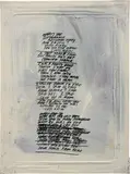 Richard Prince, Untitled, 1998, acrylic, duct tape and silkscreen on screen printing frame