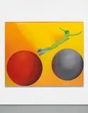 Allen Jones, Float, 1972, acrylic on canvas