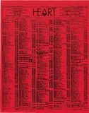 Andy Warhol, Valentine's Hearts Ads (Heart Fund), 1983, synthetic polymer paint and silkscreen ink on canvas