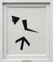 Keith Coventry, Ontological Picture, 1999, oil, gesso on canvas, in artist's frame