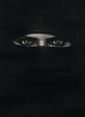 Study for Barbara in a Burka by Robert Longo, 2014, ink and charcoal on vellum, sold Feb 2016