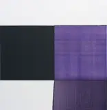 Callum Innes, Exposed Painting, Cobalt Violet, 2007, oil on canvas