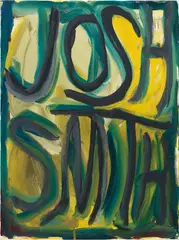 Josh Smith, Untitled, 2010, oil on canvas