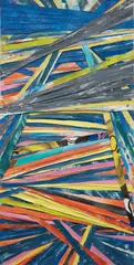 Whether Below or Above Appearance by Matthew Chambers, 2010, oil and acrylic on canvas, offered Feb 2016
