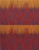 Mika Tajima, Negative Entropy (Langhorne Carpet Mill, Double), 2014, cotton, wood, acoustic baffling felt