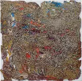 Dan Rees, Gravelmaster, 2014, oil on canvas, pebble dash