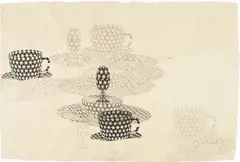 Toby Ziegler, Equivalents for Megaliths 7, 2006, ink on paper