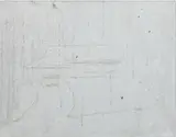 Michael Raedecker, Close, 2001, acrylic and thread on canvas