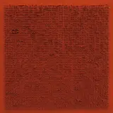 Tableau Clous by Bernard Aubertin, 1969, Nägel auf Holz, rot bemalt, sold Feb 2016