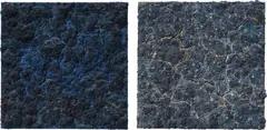 Two works: Organic Work by Bosco Sodi, 2008, mixed media on canvas, sold Feb 2016