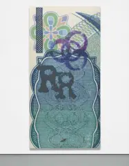 Chopped Bill by Hugh Scott-Douglas, 2014, dye sublimation on linen, sold Apr 2016