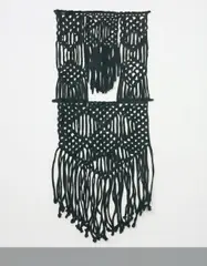 Amanda Ross-Ho, White Goddess #1 Wall, 2007, acrylic on cut canvas, incised sheetrock, wood, screws, gaffers tape, wrapping paper