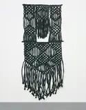 Amanda Ross-Ho, White Goddess #1 Wall, 2007, acrylic on cut canvas, incised sheetrock, wood, screws, gaffers tape, wrapping paper